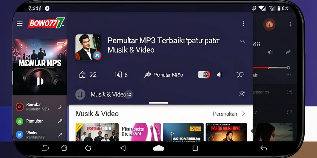 Tampilan antarmuka pengguna BOWO77 yang menawan dan fungsional.
