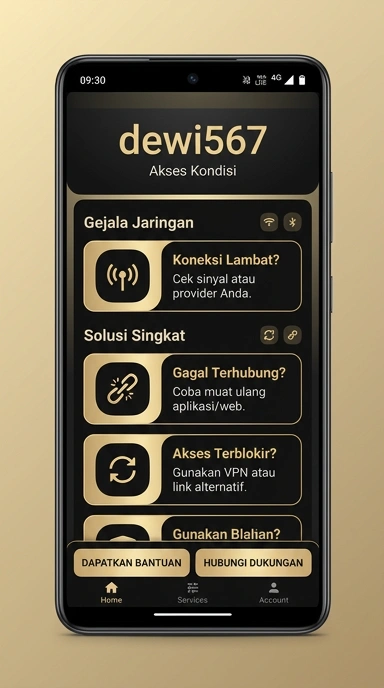 Tampilan link alternatif dewi567